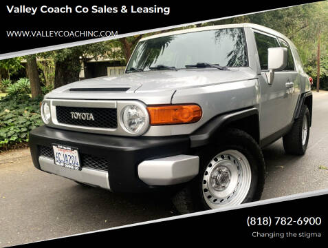 2008 Toyota FJ Cruiser for sale at Valley Coach Co Sales & Leasing in Van Nuys CA