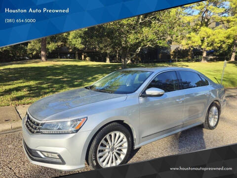 2016 Volkswagen Passat for sale at Houston Auto Preowned in Houston TX
