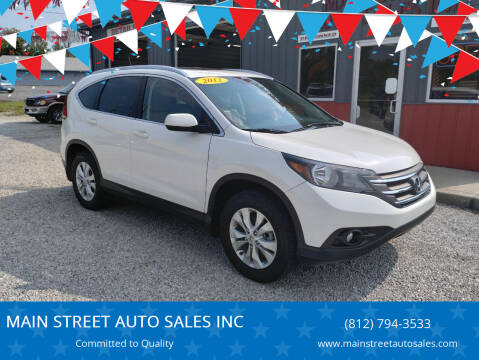 2012 Honda CR-V for sale at MAIN STREET AUTO SALES INC in Austin IN