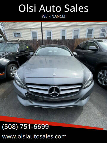 2015 Mercedes-Benz C-Class for sale at Olsi Auto Sales in Worcester MA