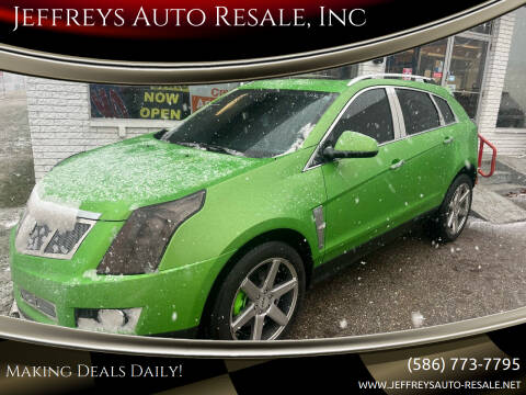 2010 Cadillac SRX for sale at Jeffreys Auto Resale, Inc in Clinton Township MI