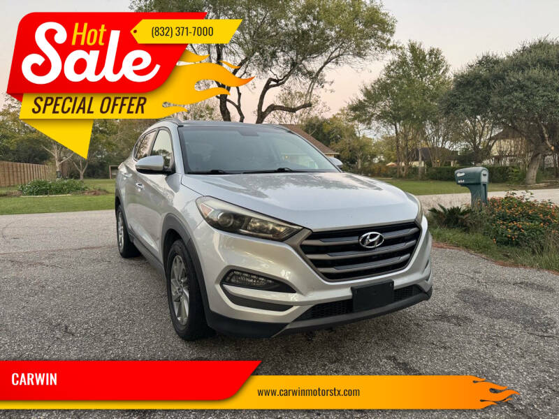 2016 Hyundai Tucson for sale at CARWIN in Katy TX