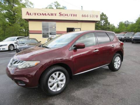 2011 Nissan Murano for sale at Automart South in Alabaster AL
