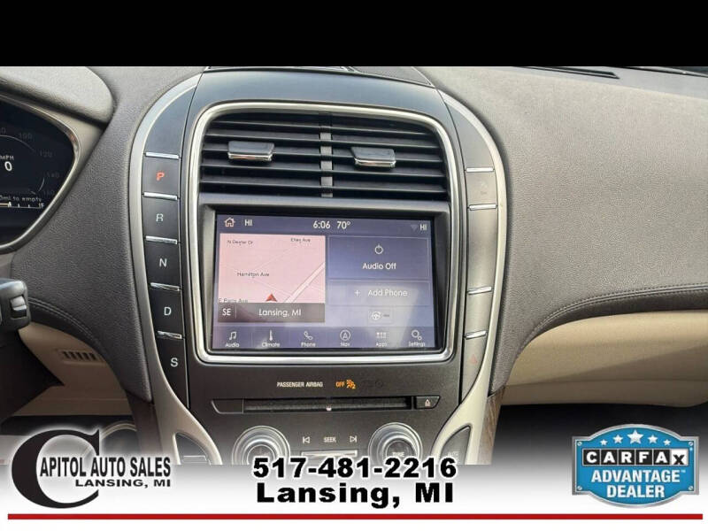 2019 Lincoln Nautilus Select
