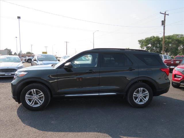 Used 2022 Ford Explorer XLT with VIN 1FMSK8DH8NGC05190 for sale in Chadron, NE