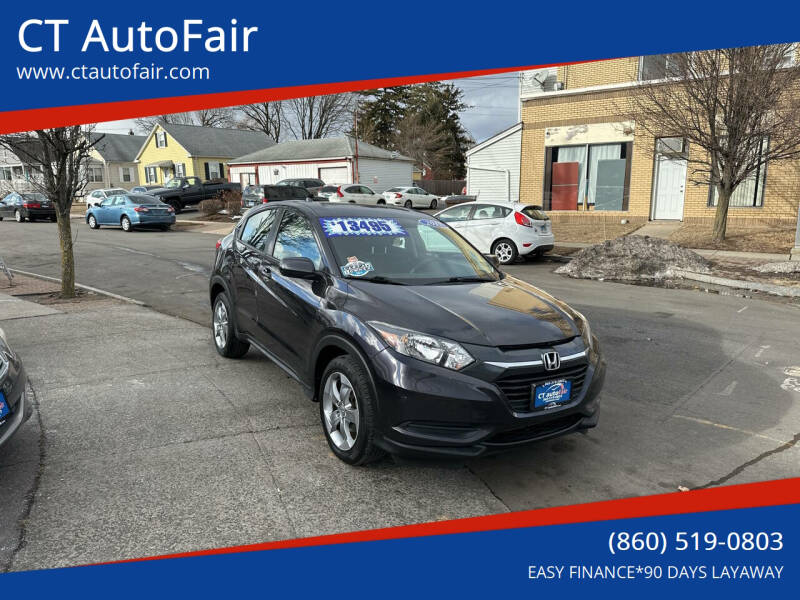 2017 Honda HR-V for sale at CT AutoFair in West Hartford CT