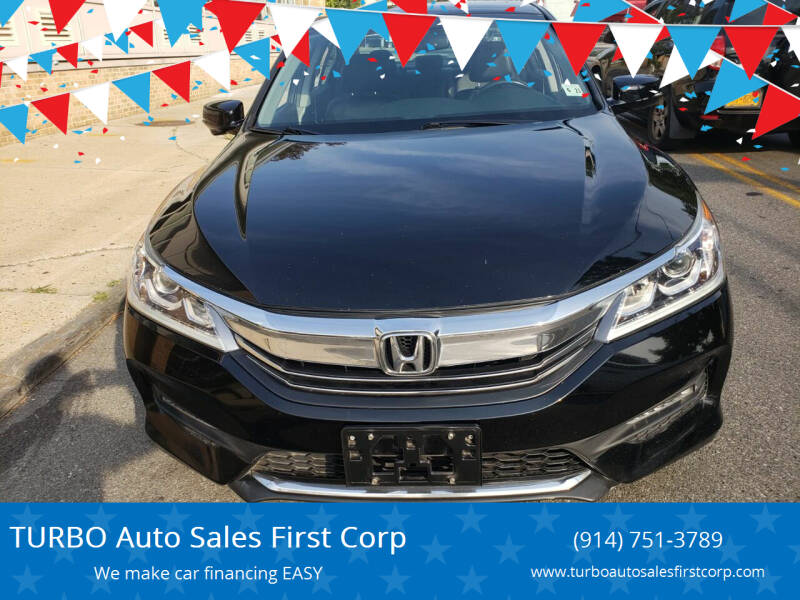 2016 Honda Accord for sale at Turbo Auto Sale First Corp in Yonkers NY