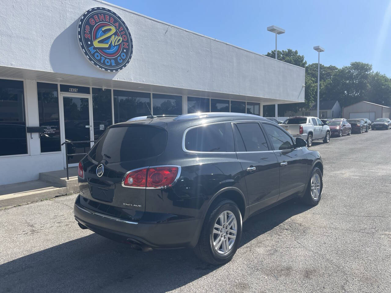Black 2012 Buick Enclave Base Base 4dr Crossover 16