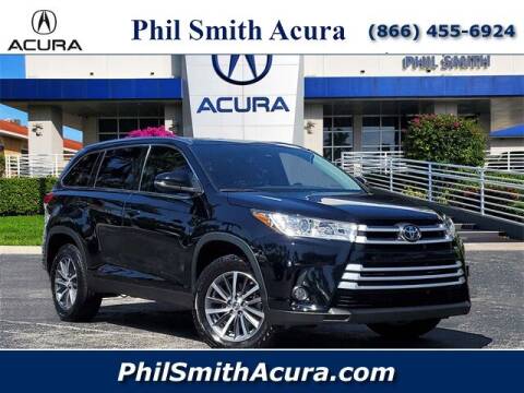 2019 Toyota Highlander for sale at PHIL SMITH AUTOMOTIVE GROUP - Phil Smith Acura in Pompano Beach FL
