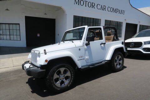 2016 Jeep Wrangler Sahara