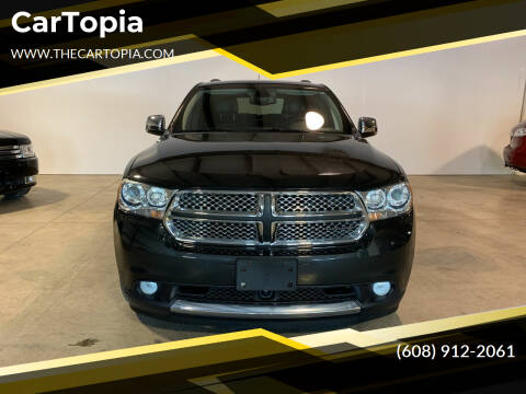 2011 Dodge Durango for sale at CarTopia in Deforest WI