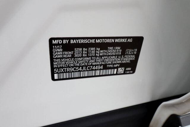 2018 BMW X3 xDrive30i