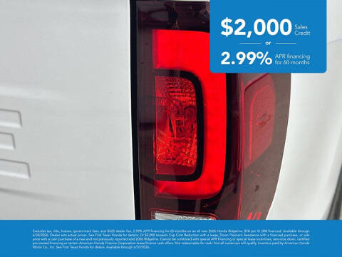 2026 Honda Ridgeline RTL
