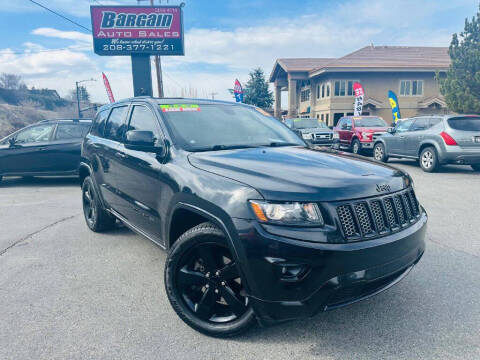 2015 Jeep Grand Cherokee for sale at Bargain Auto Sales LLC in Garden City ID