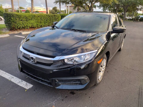 2018 Honda Civic for sale at Best Choice Auto Center in Hollywood FL