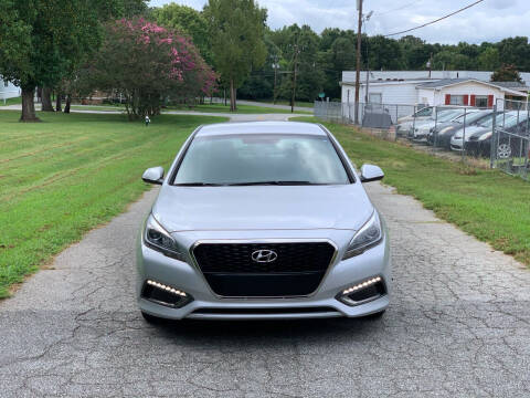 2016 Hyundai Sonata Hybrid for sale at Speed Auto Mall in Greensboro NC