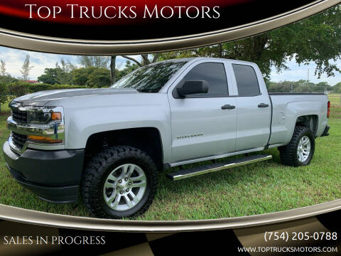 2017 Chevrolet Silverado 1500 for sale at Top Trucks Motors in Pompano Beach FL
