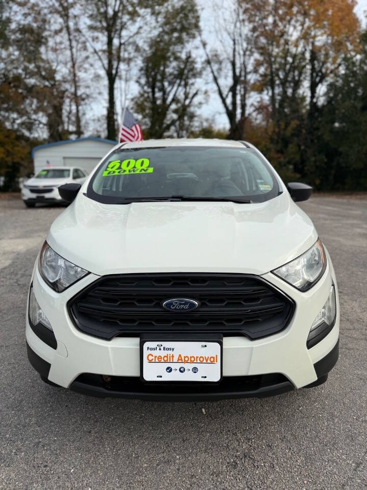 2019 Ford EcoSport for sale at Joes Blvd Auto Sales in Hopewell, VA