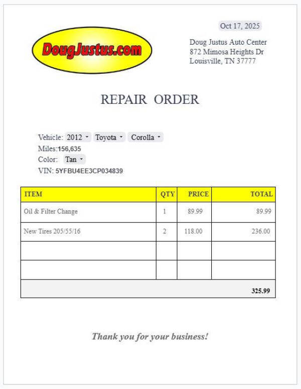 2012 Toyota Corolla LE