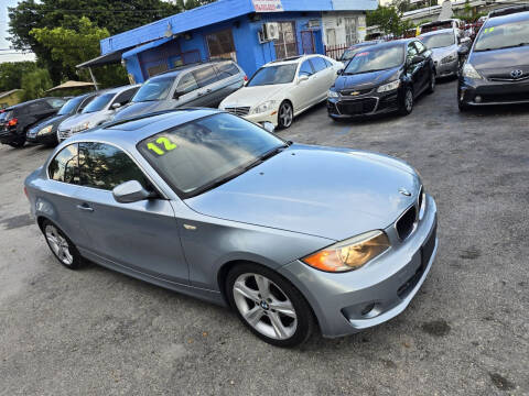 2012 BMW 1 Series for sale at 1st Klass Auto Sales in Hollywood FL
