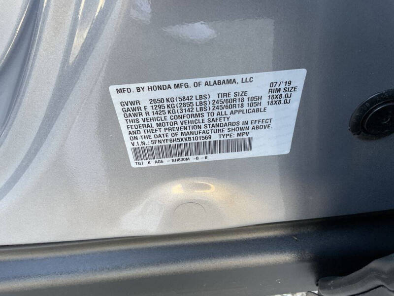 2019 Honda Pilot EX-L