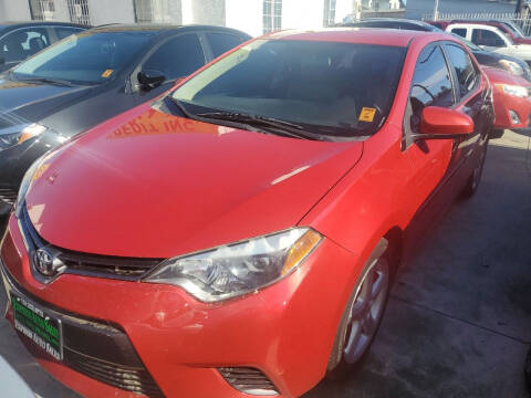 2016 Toyota Corolla for sale at Express Auto Sales in Los Angeles CA