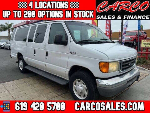 2007 Ford E-Series for sale at CARCO SALES & FINANCE in Chula Vista CA