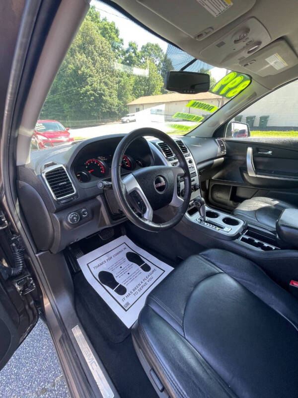 2012 GMC Acadia SLE