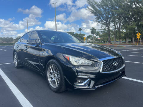 2018 Infiniti Q50 for sale at Nation Autos Miami in Hialeah FL
