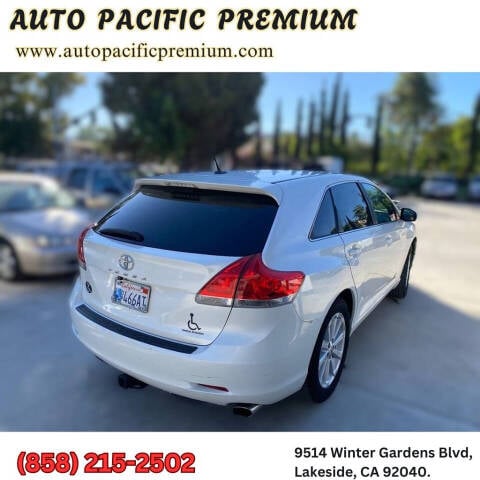 2010 Toyota Venza for sale at Auto Pacific Premium in Lakeside, CA