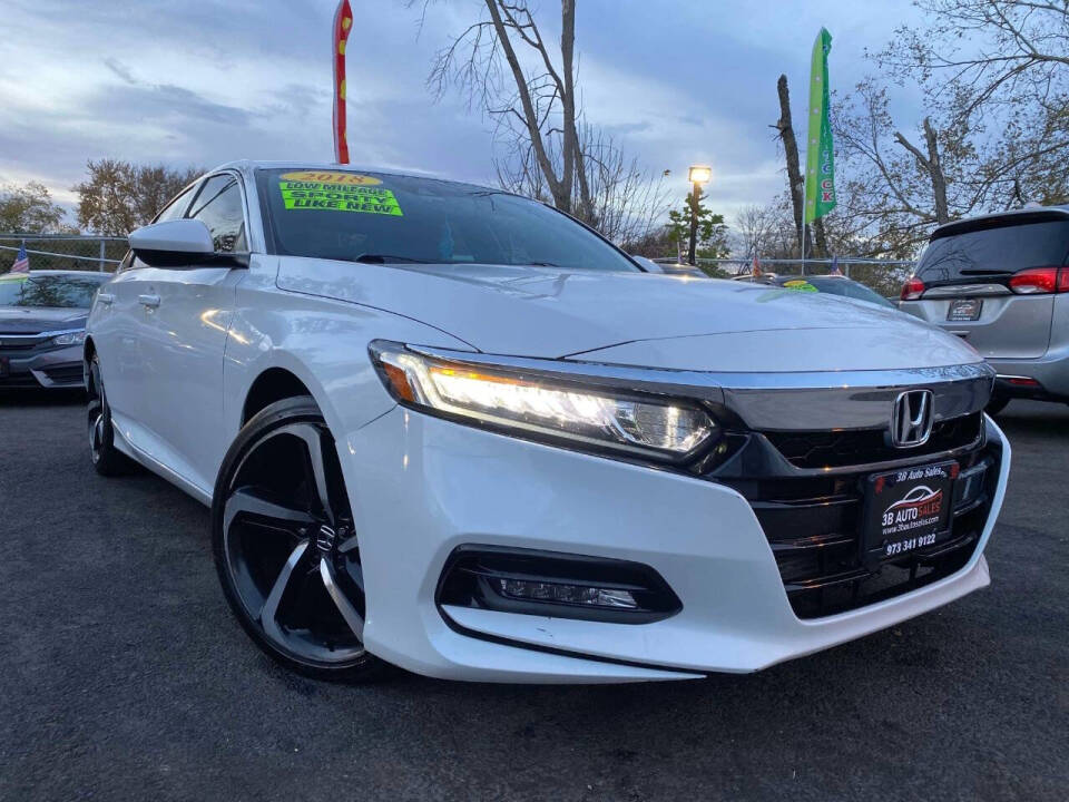 2018 Honda Accord for sale at 3B Auto Sales in Paterson, NJ