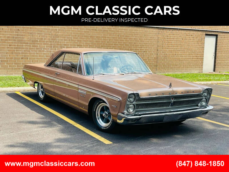1965 Plymouth Sport Fury for sale at MGM CLASSIC CARS in Addison IL