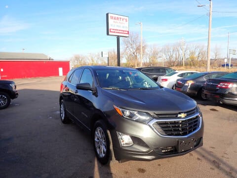 2018 Chevrolet Equinox for sale at Marty's Auto Sales in Savage MN