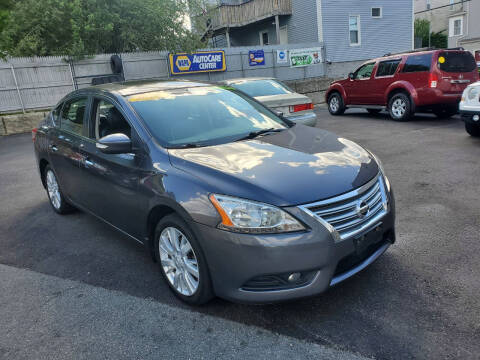 2014 Nissan Sentra for sale at Fortier's Auto Sales & Svc in Fall River MA