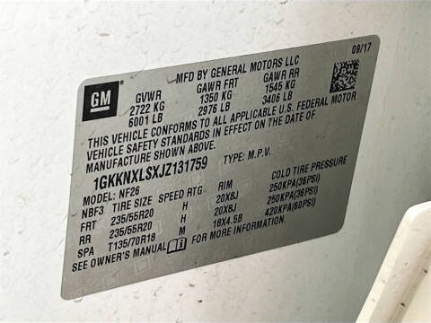 2018 GMC Acadia Denali