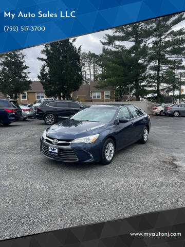 2016 Toyota Camry for sale at My Auto Sales LLC in Lakewood NJ