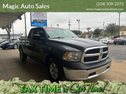 2018 RAM 1500 for sale at Magic Auto Sales in Dallas TX