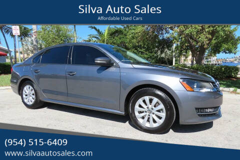 2014 Volkswagen Passat for sale at Silva Auto Sales in Pompano Beach FL
