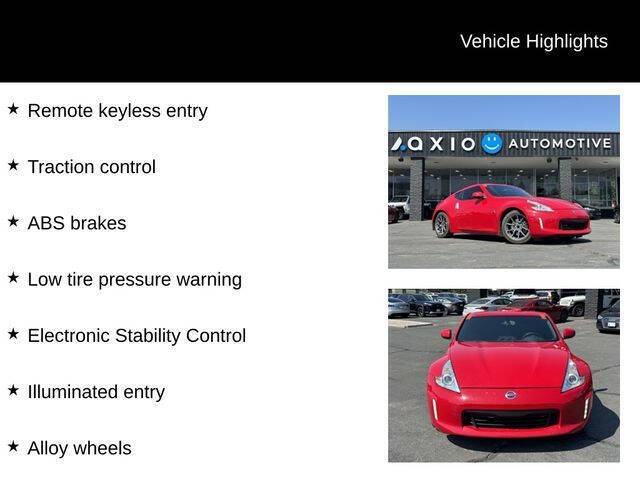 2015 Nissan 370Z for sale at Axio Auto Boise in Boise, ID