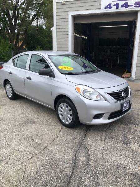 2014 Nissan Versa for sale at 1st Quality Auto in Milwaukee WI