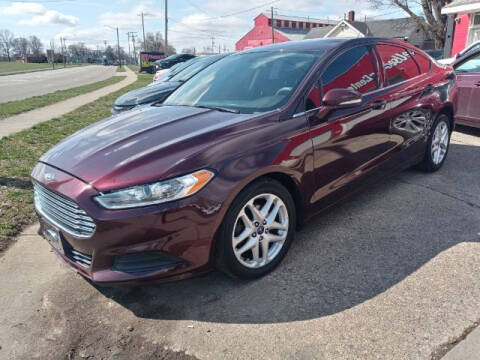 2013 Ford Fusion for sale at MIDWESTERN AUTO SALES        "The Used Car Center" in Middletown OH