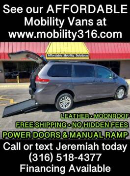 2012 Toyota Sienna for sale at Affordable Mobility Solutions, LLC - Mobility/Wheelchair Accessible Inventory-Wichita in Wichita KS