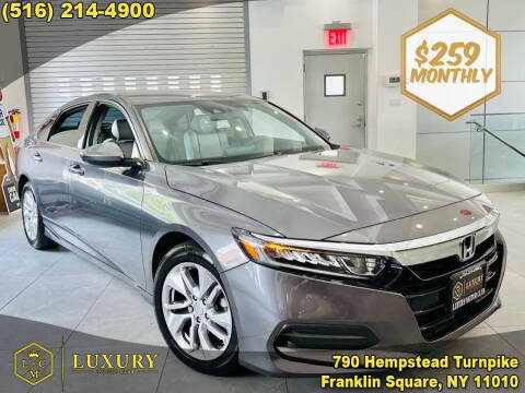 2019 Honda Accord for sale at LUXURY MOTOR CLUB in Franklin Square NY