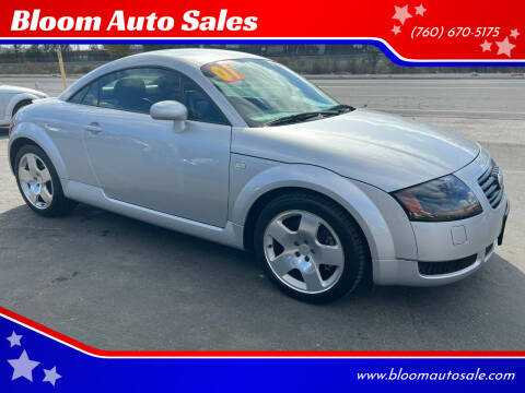 2001 Audi TT for sale at Bloom Auto Sales in Escondido CA