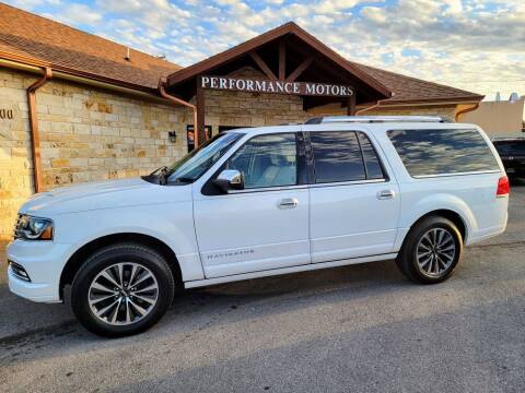 2015 Lincoln Navigator L for sale at Performance Motors Killeen Second Chance in Killeen TX