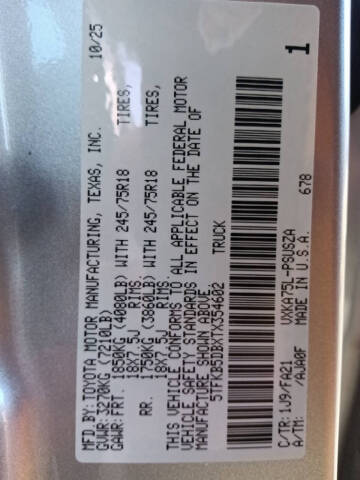 2026 Toyota Tundra SR