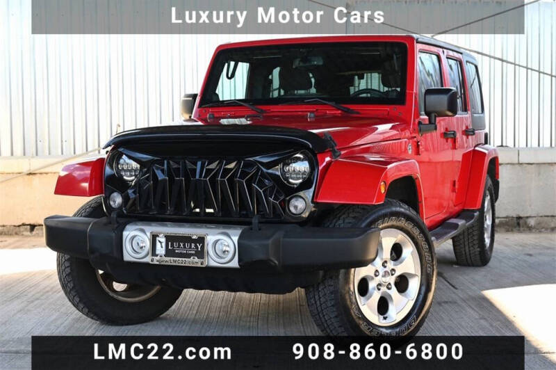 2014 Jeep Wrangler Unlimited for sale at Big Money Fins in Rahway NJ