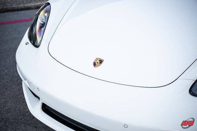 2017 Porsche 718 Boxster