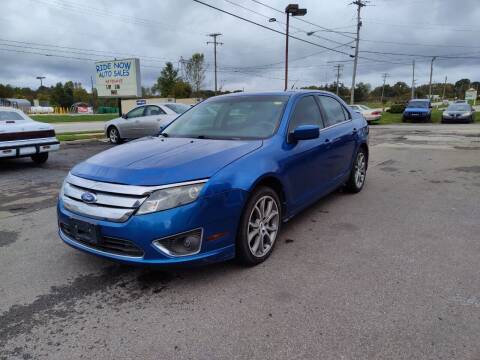 2011 Ford Fusion for sale at RIDE NOW AUTO SALES INC in Medina OH