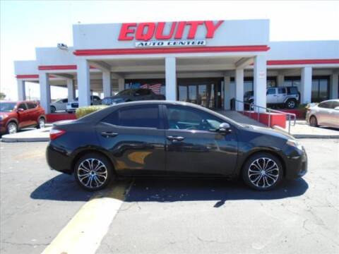 2016 Toyota Corolla for sale at EQUITY AUTO CENTER in Phoenix AZ